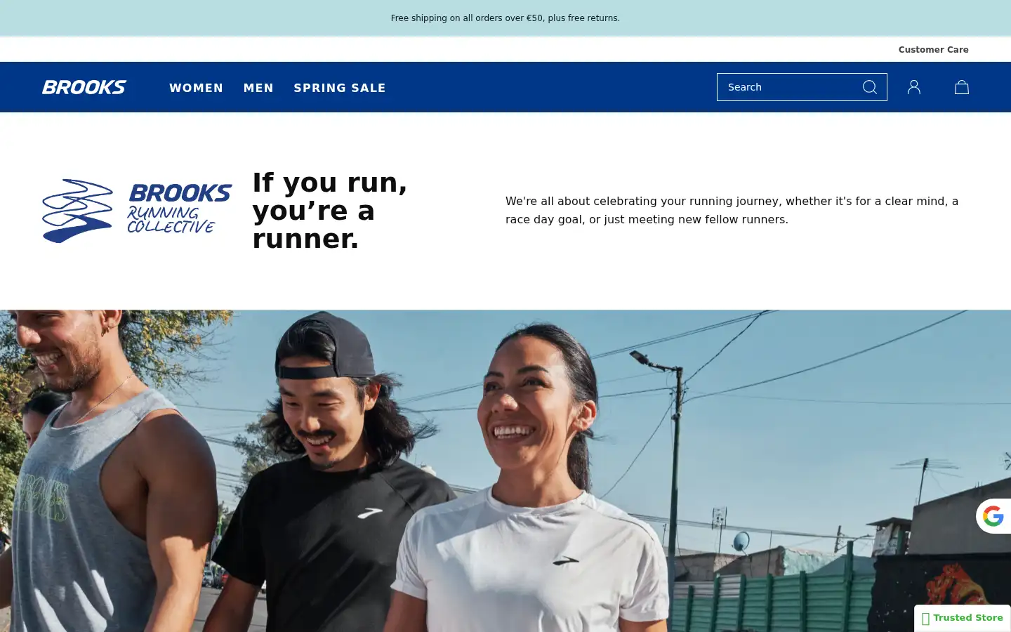 Screenshot of brookwebshop.com