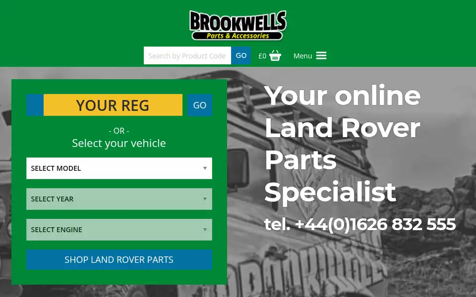 Screenshot of brookwell.co.uk