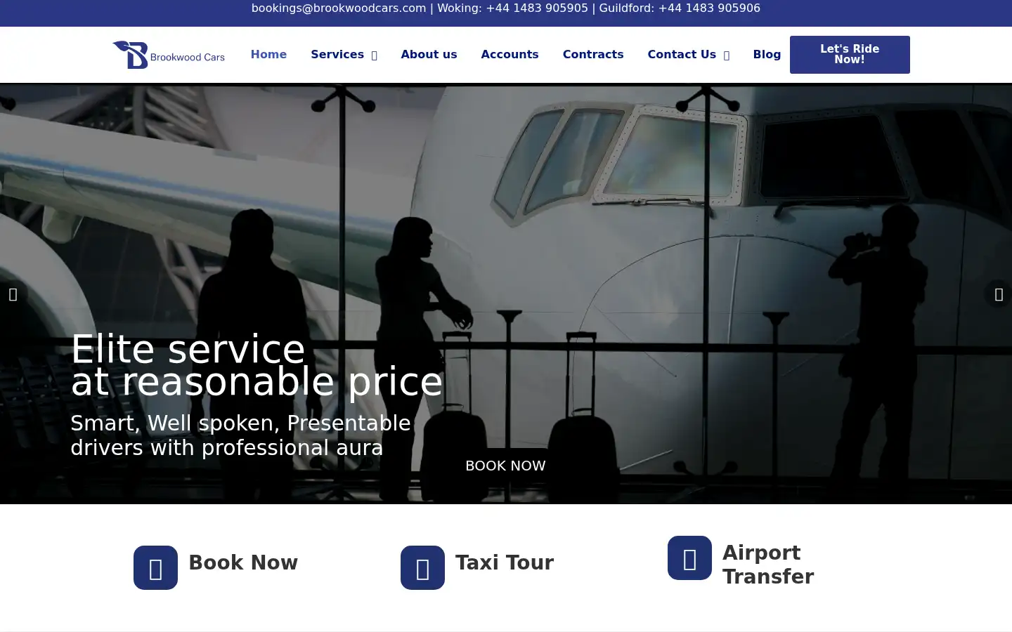 Screenshot of brookwoodcars.com
