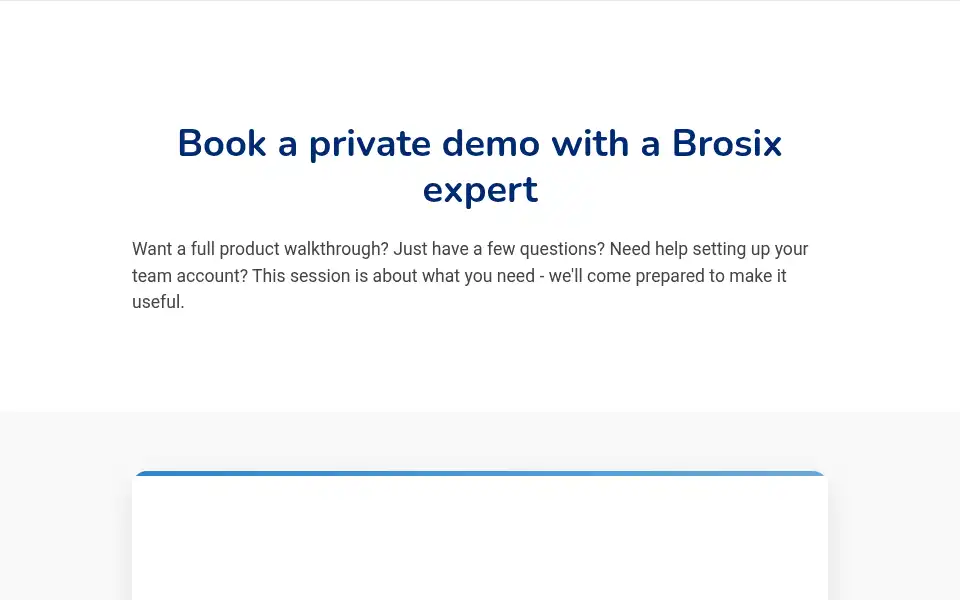 Screenshot of brosix.com