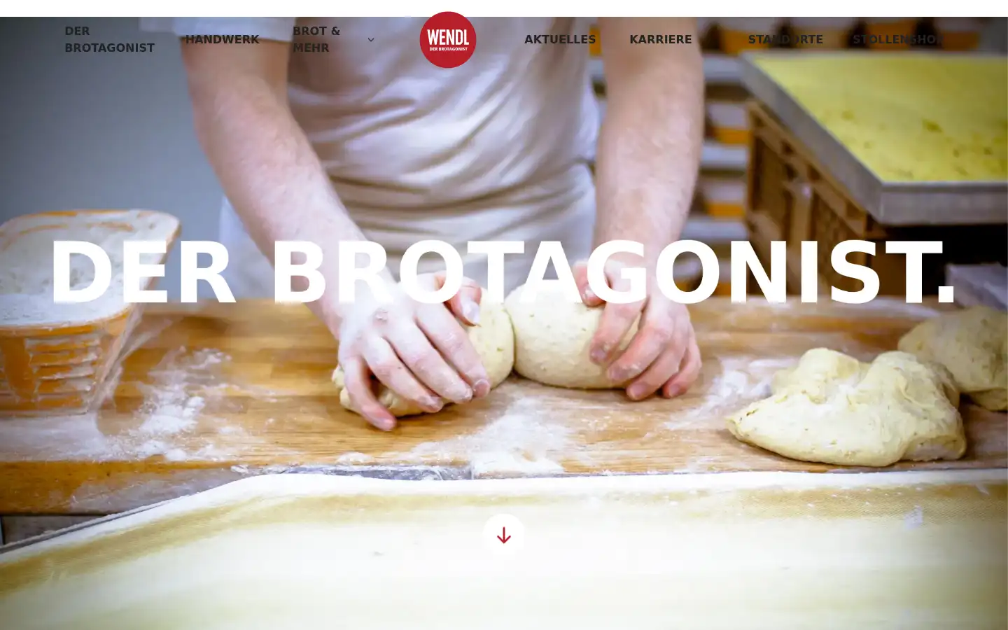 Screenshot of brotagonist.de