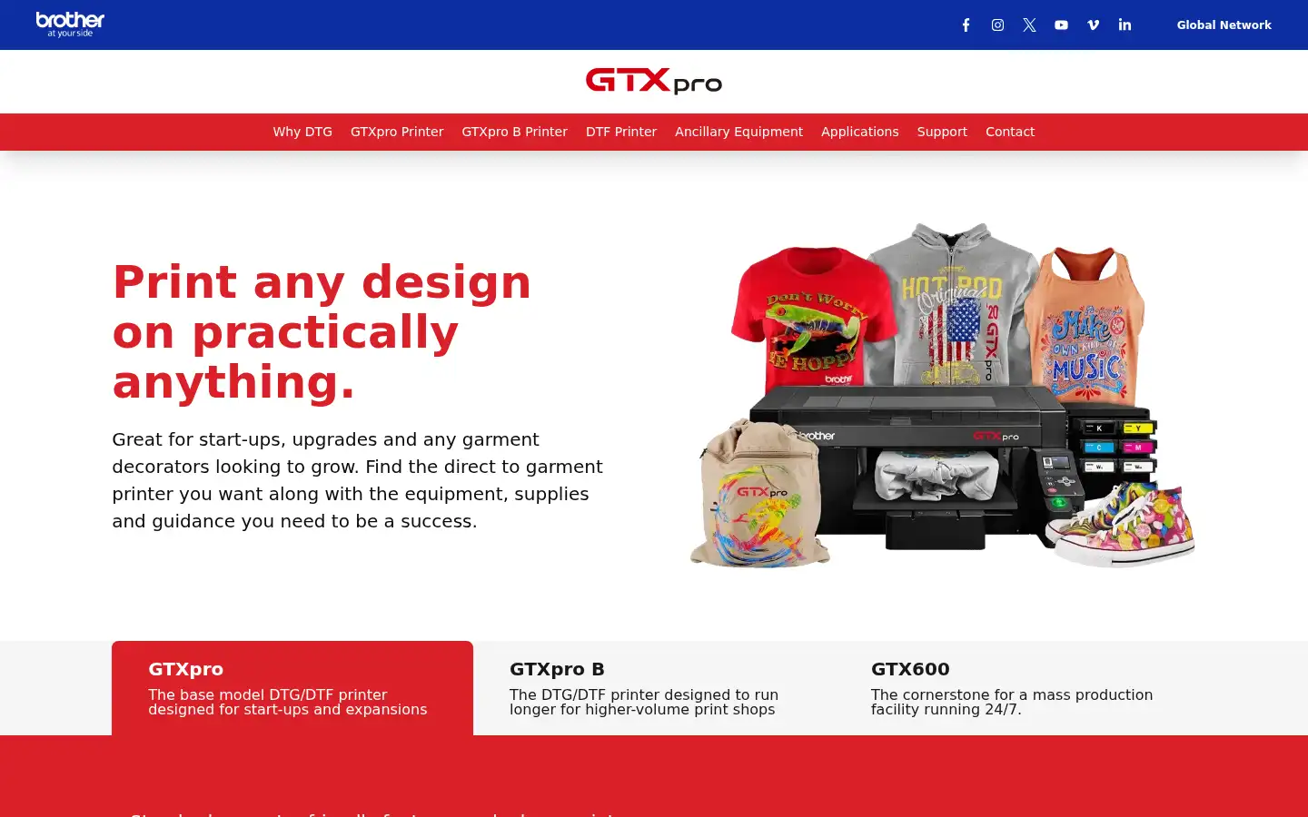 Screenshot of brotherdtg.com