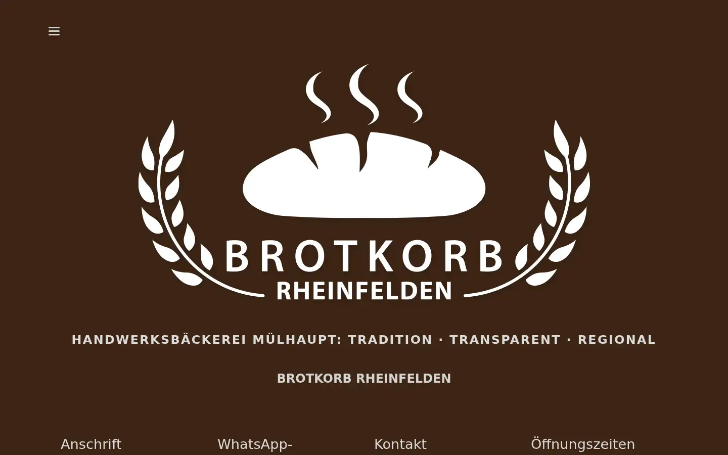 Screenshot of brotkorb-rheinfelden.de