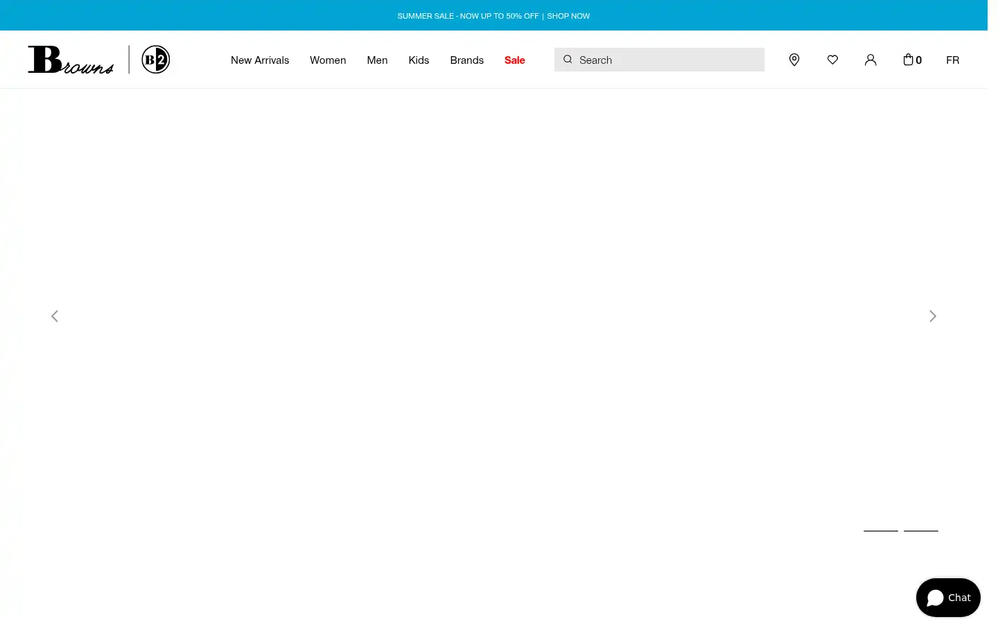 Screenshot of brownsshoes.com