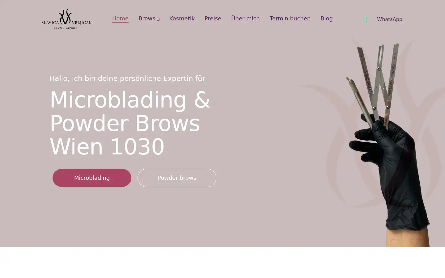 Screenshot of brows-expert.at