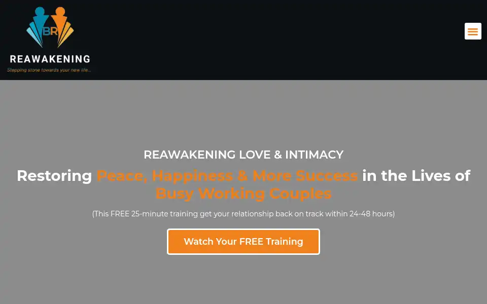 Screenshot of brreawakening.com