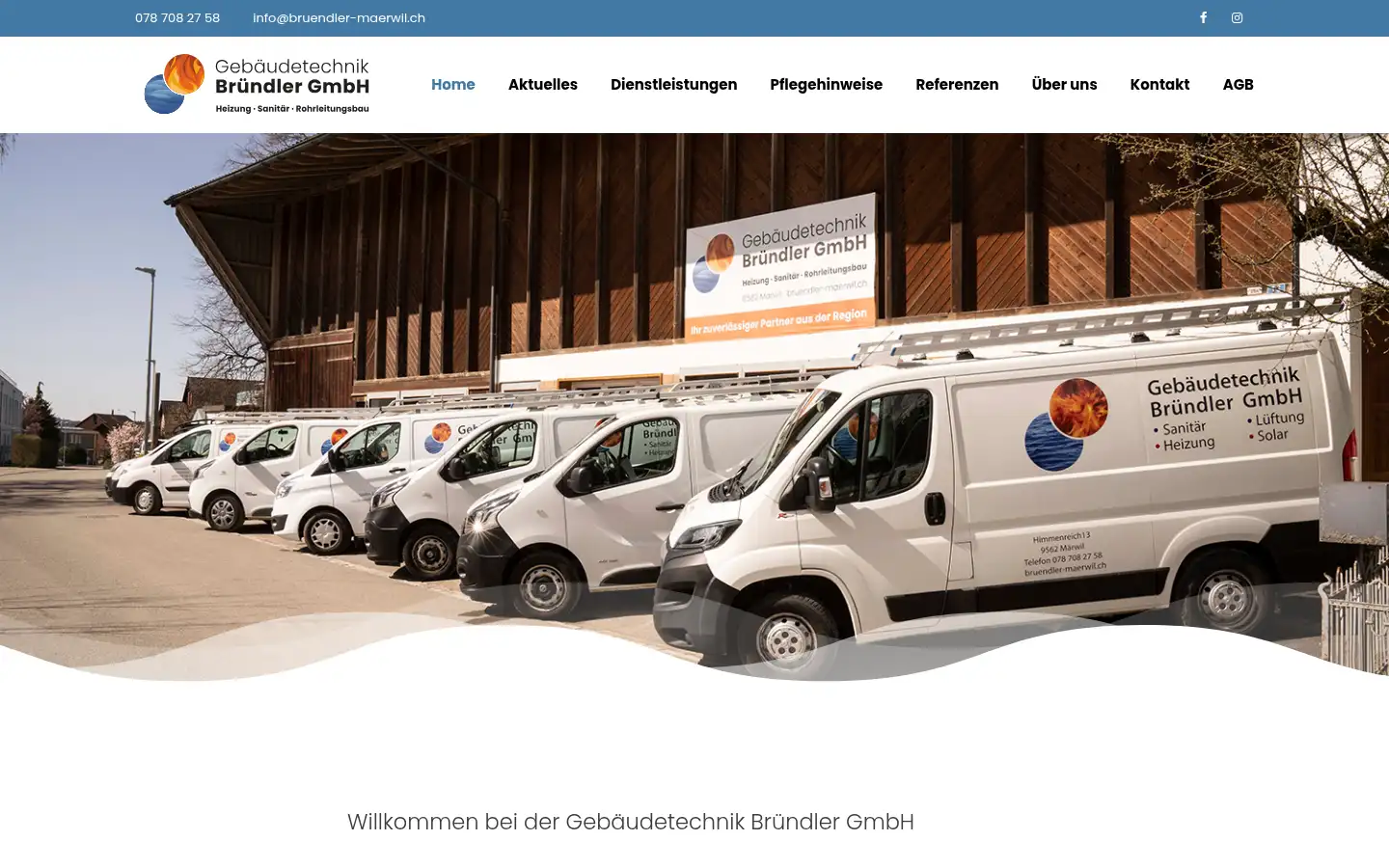 Screenshot of bruendler-maerwil.ch