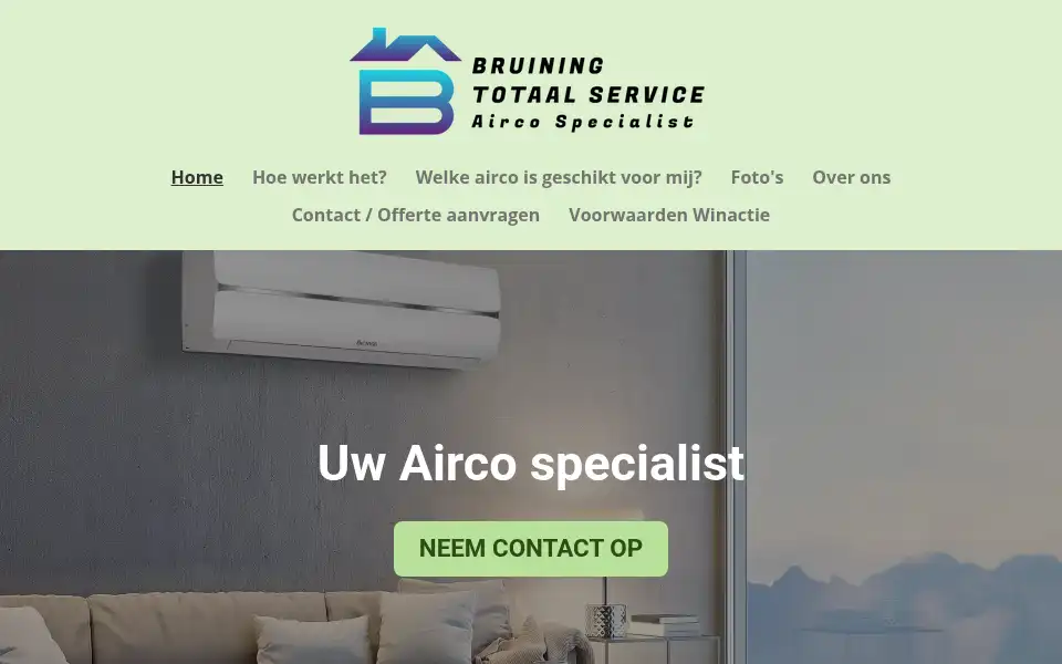 Screenshot of bruining-totaal.nl