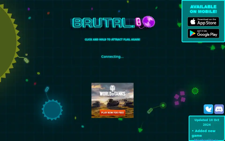 Screenshot of brutal.io