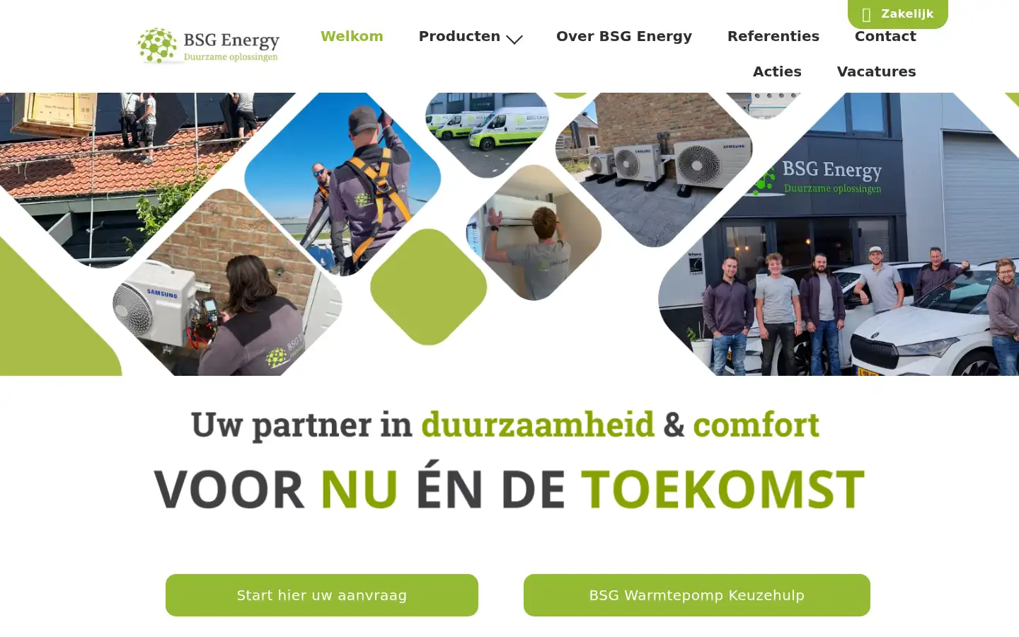 Screenshot of bsgenergy.nl