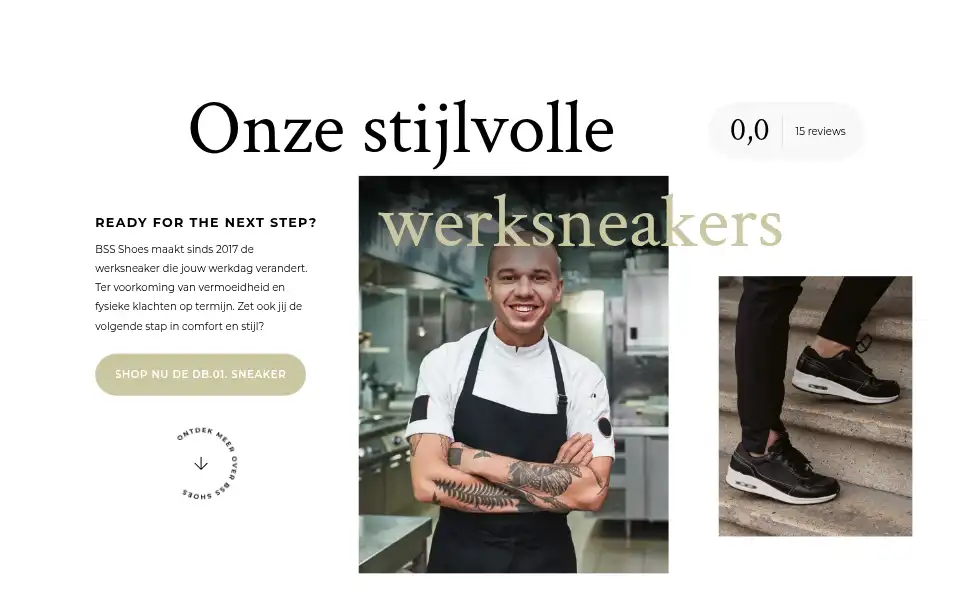 Screenshot of bss.shoes
