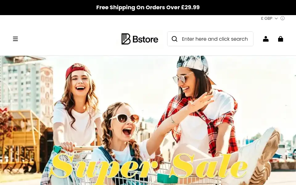 Screenshot of bstoreon.com