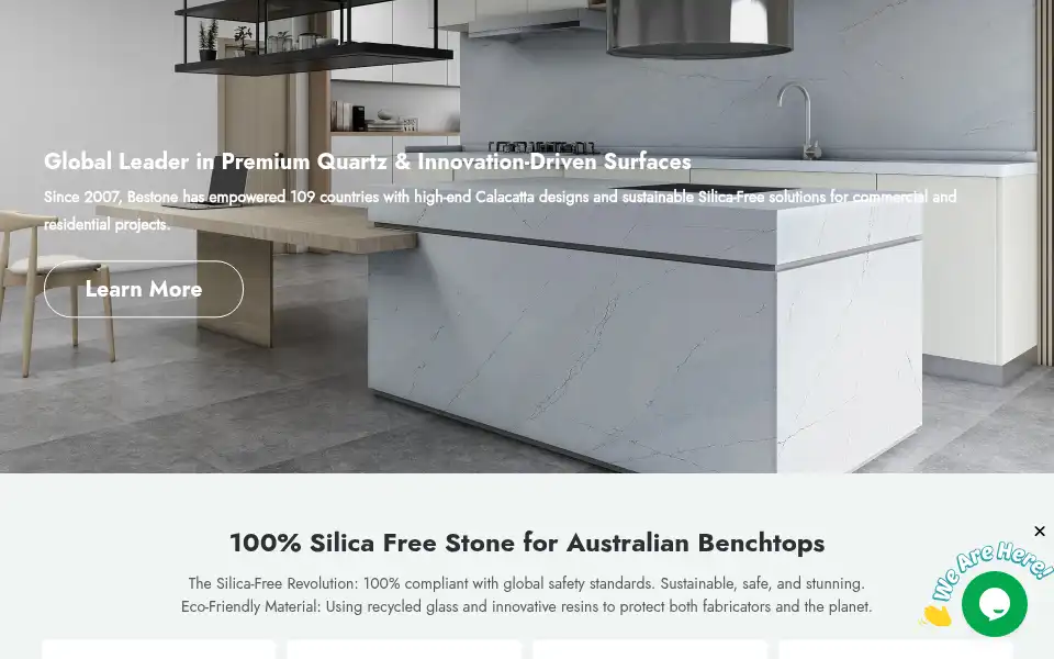 Screenshot of bstquartz.com