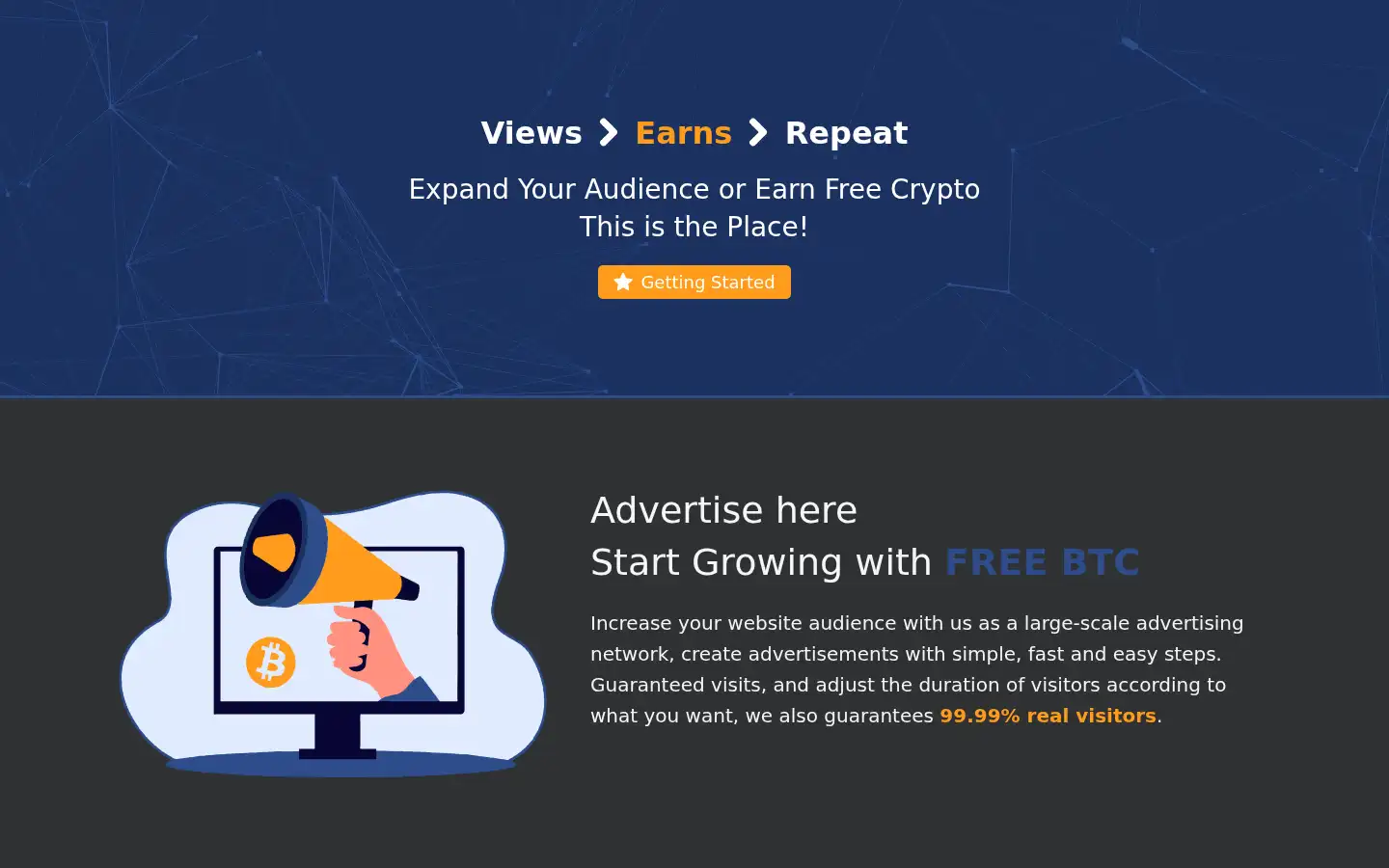 Screenshot of btc.com.tc