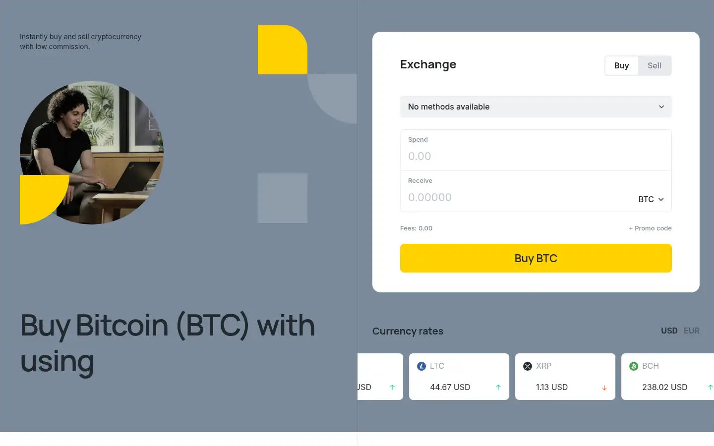 Screenshot of btcbit.net