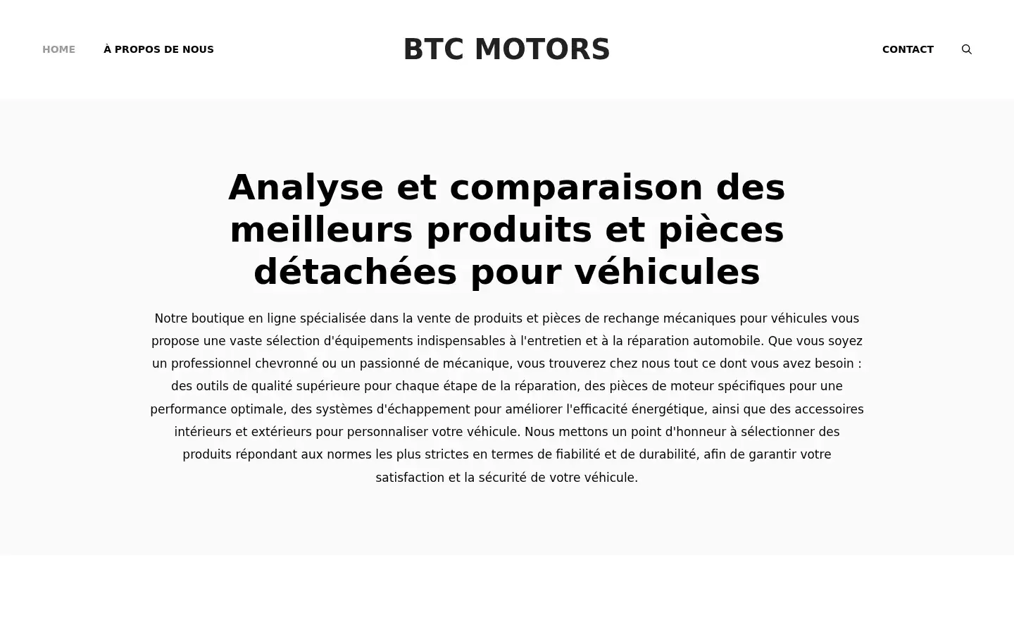 Screenshot of btcmotors.fr