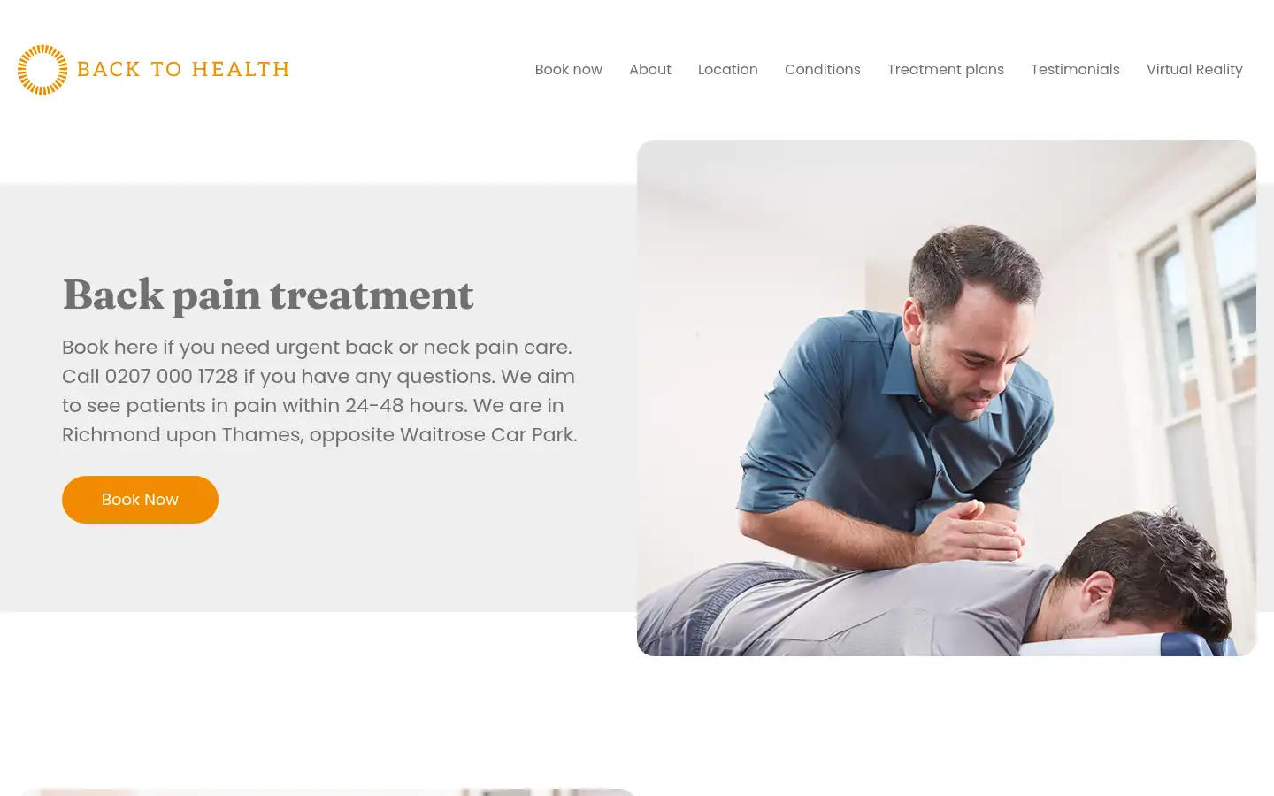 Screenshot of bthcc.co.uk