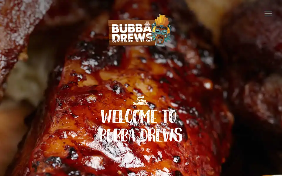 Screenshot of bubbadrews.com