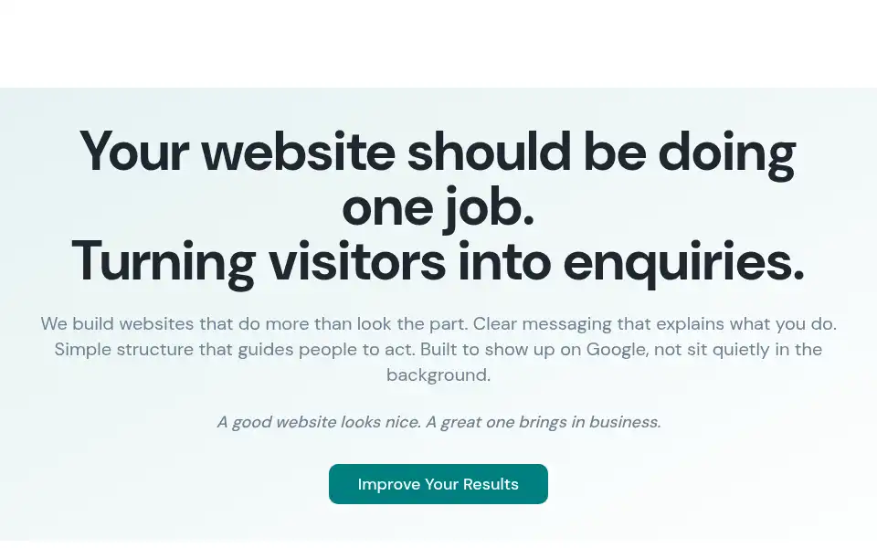 Screenshot of bubblemarketing.co.uk