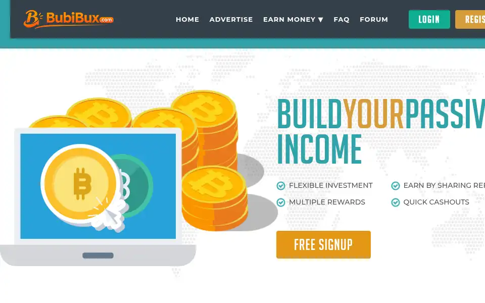 Screenshot of bubibux.com