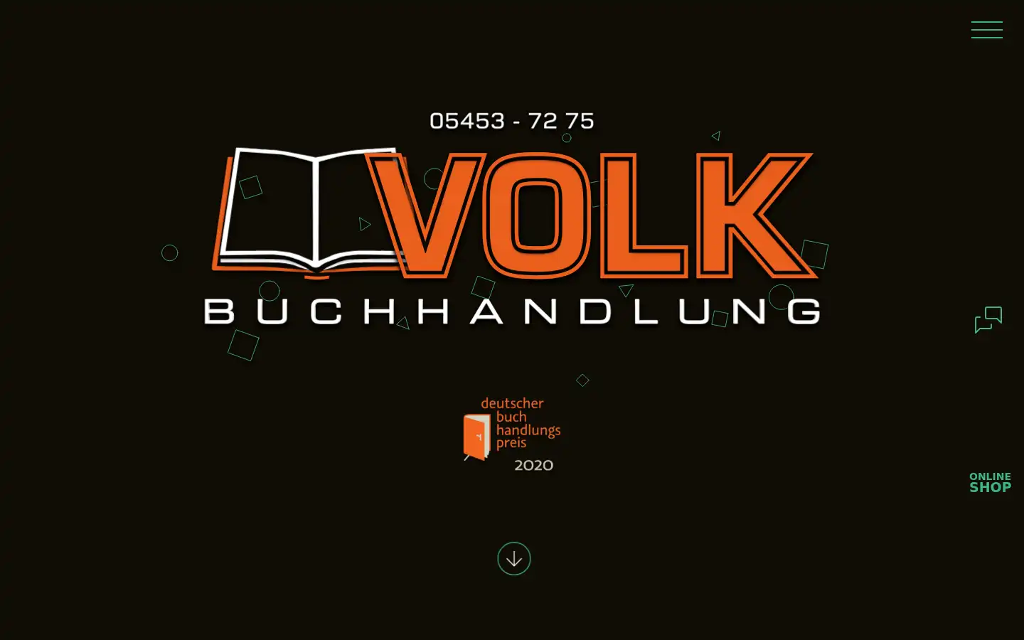 Screenshot of buch-volk.de