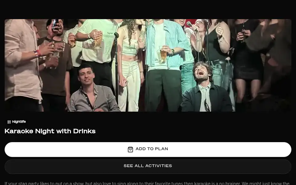 Screenshot of bucharestbachelorparty.com
