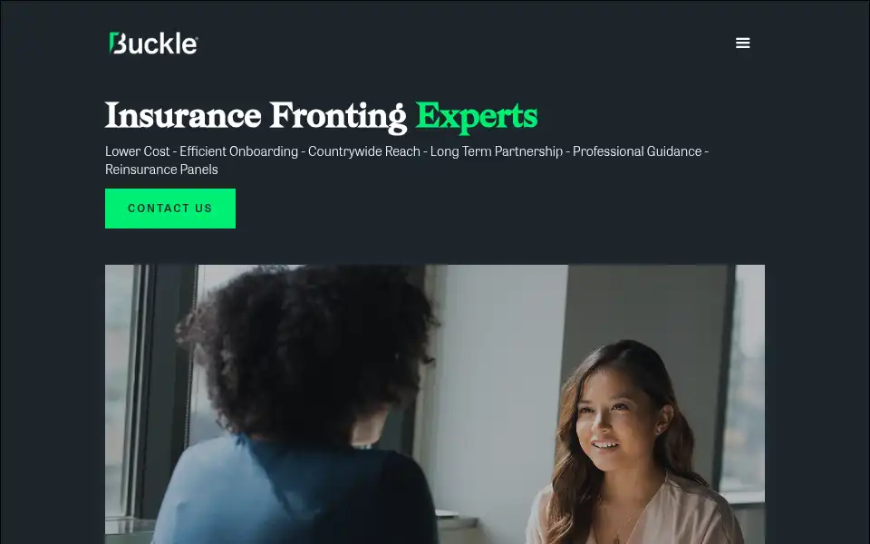 Screenshot of buckleup.com