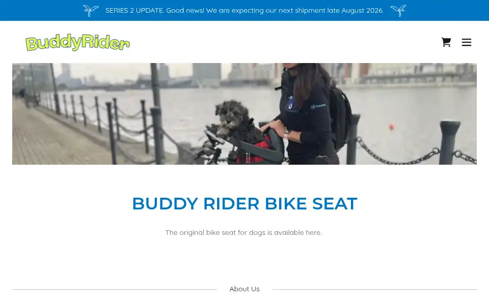 Screenshot of buddyrider.co