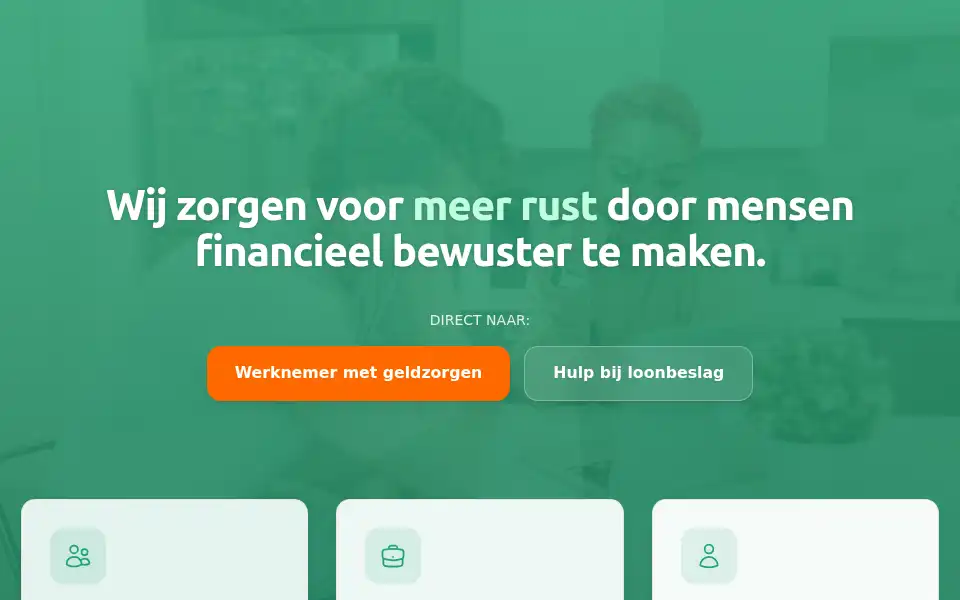 Screenshot of budgetcoach.nl