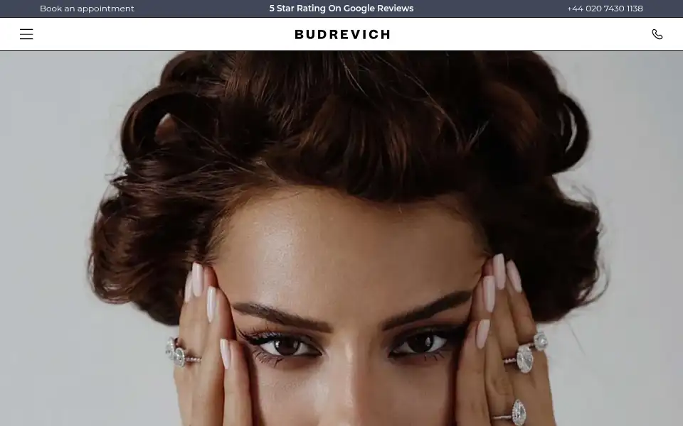 Screenshot of budrevich.co.uk