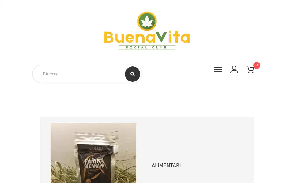 Screenshot of buenavita.eu