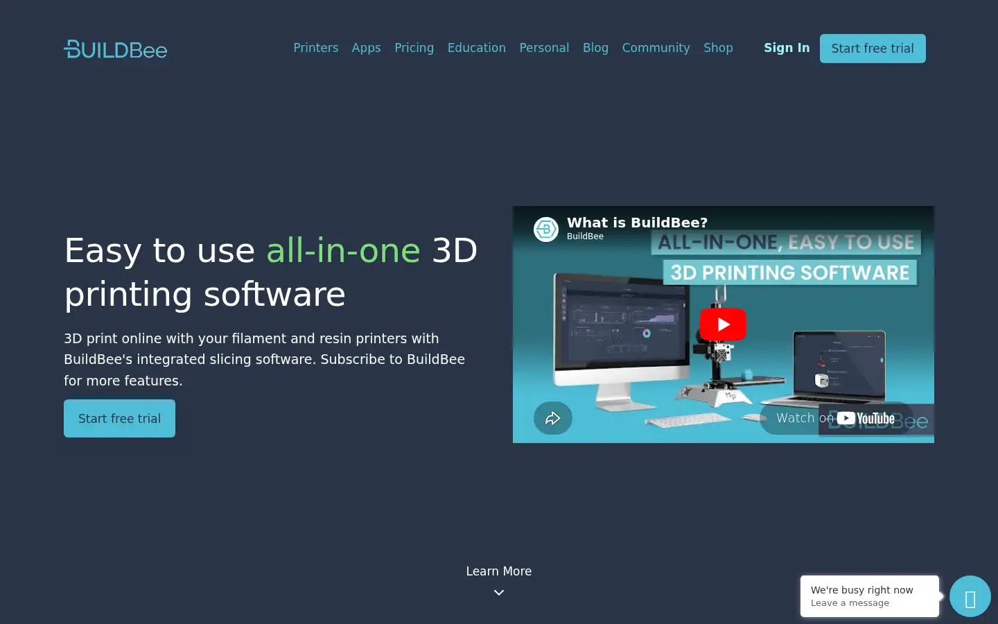Screenshot of buildbee.com