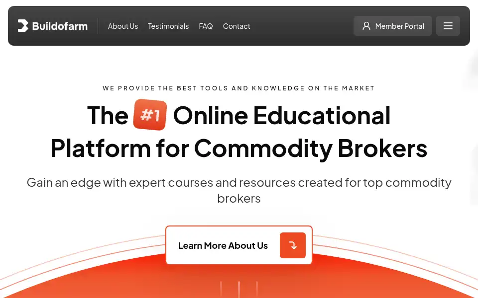 Screenshot of buildofarm.com
