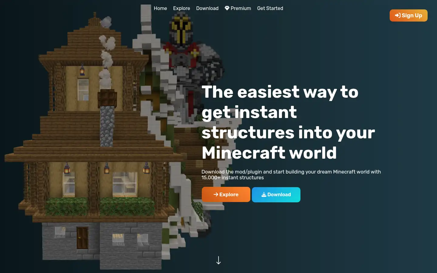 Screenshot of buildpaste.net