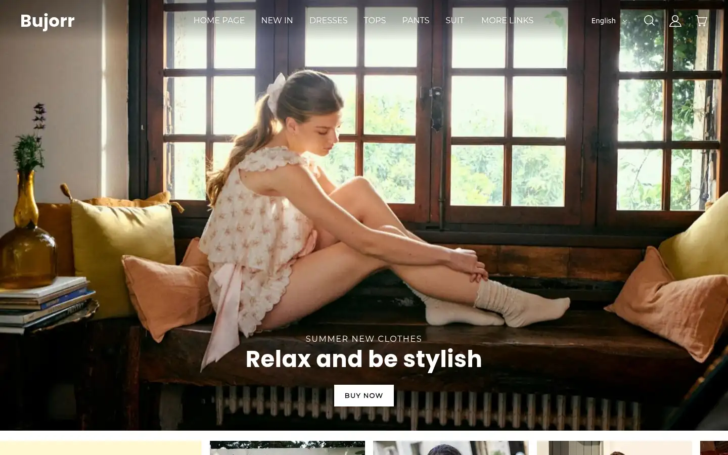 Screenshot of bujorr.com