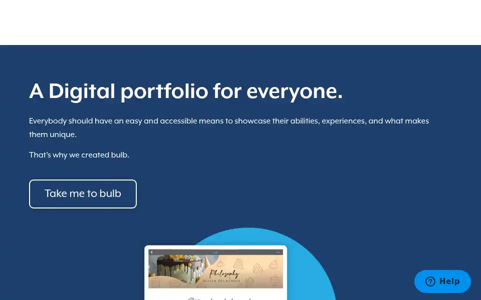 Screenshot of bulbapp.com