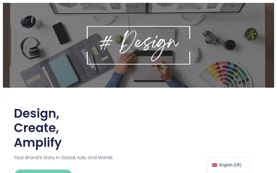 Screenshot of bulbulcreative.com