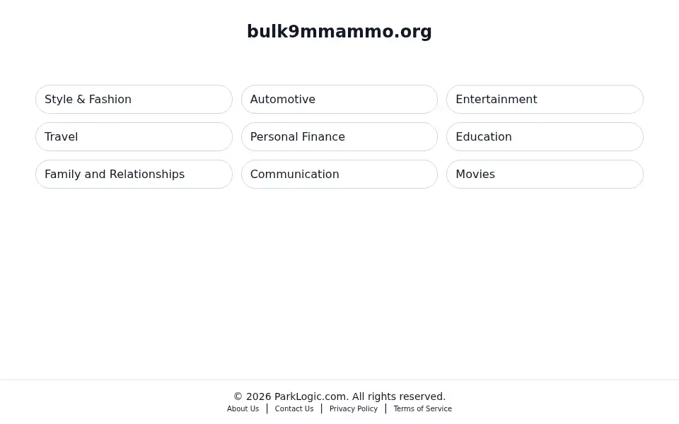Screenshot of bulk9mmammo.org