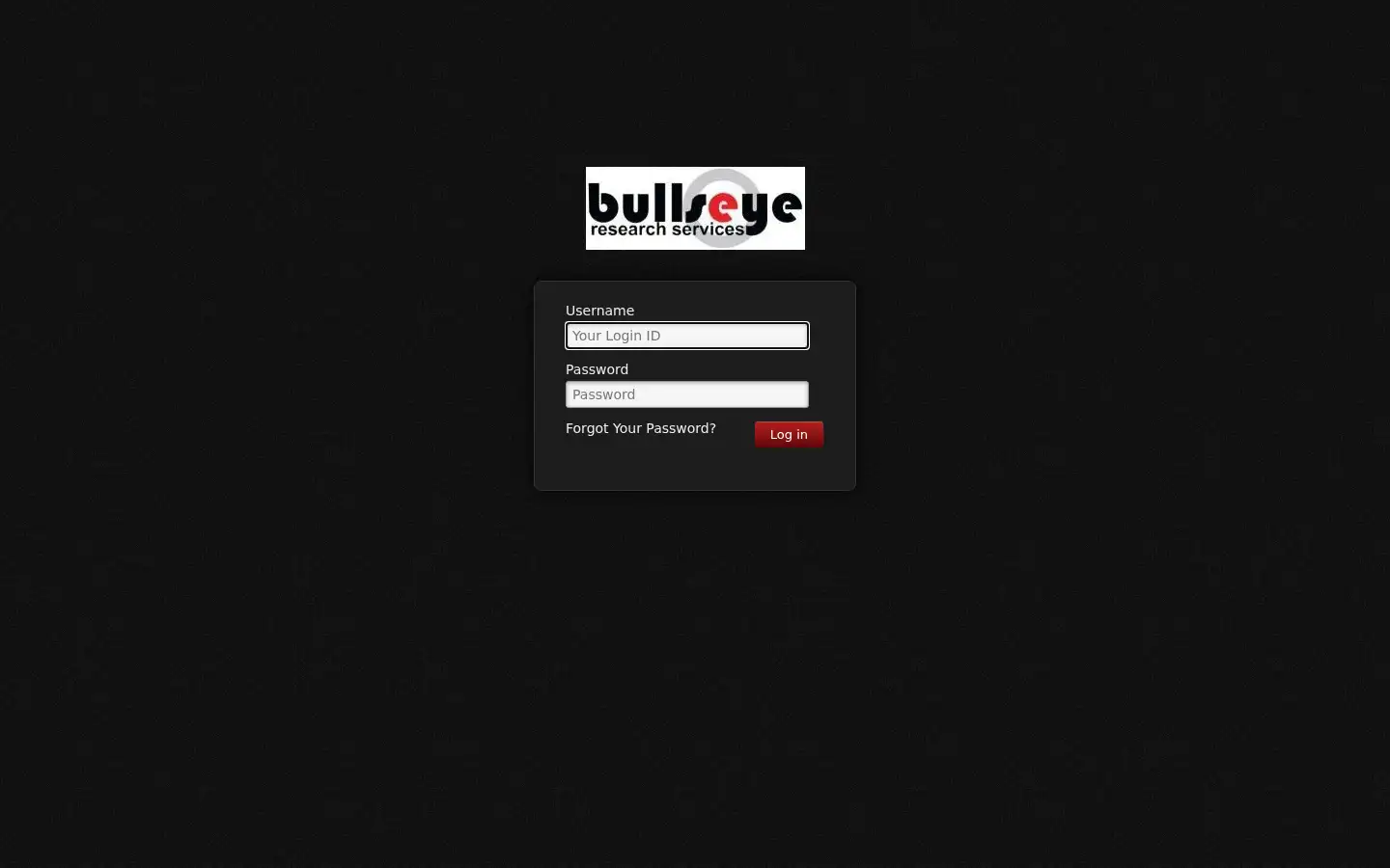 Screenshot of bullseyers.surveyhub.co