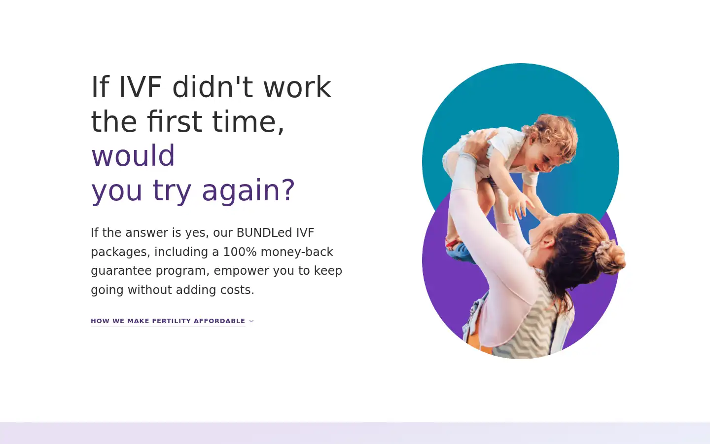 Screenshot of bundlfertility.com