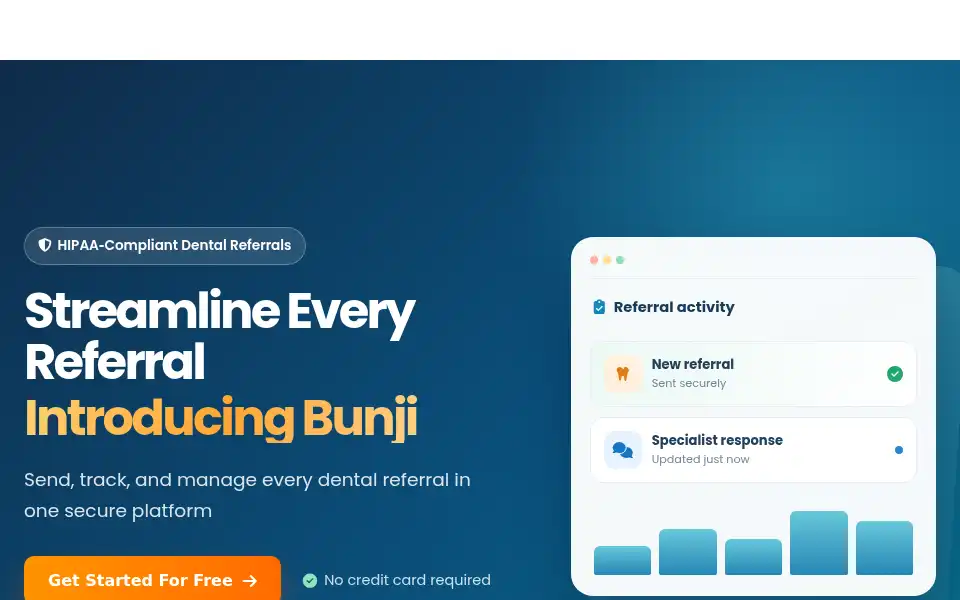 Screenshot of bunjidental.com