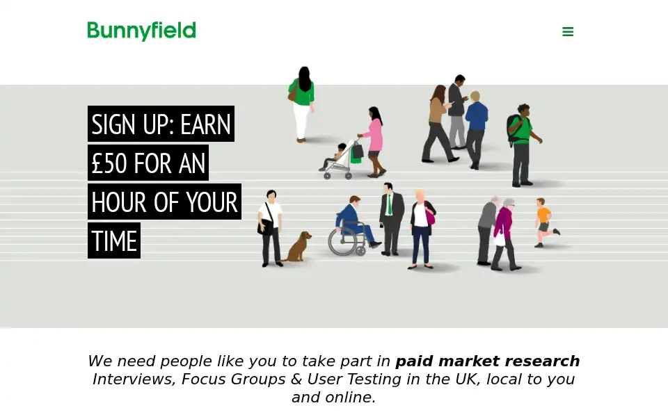 Screenshot of bunnyfield.com