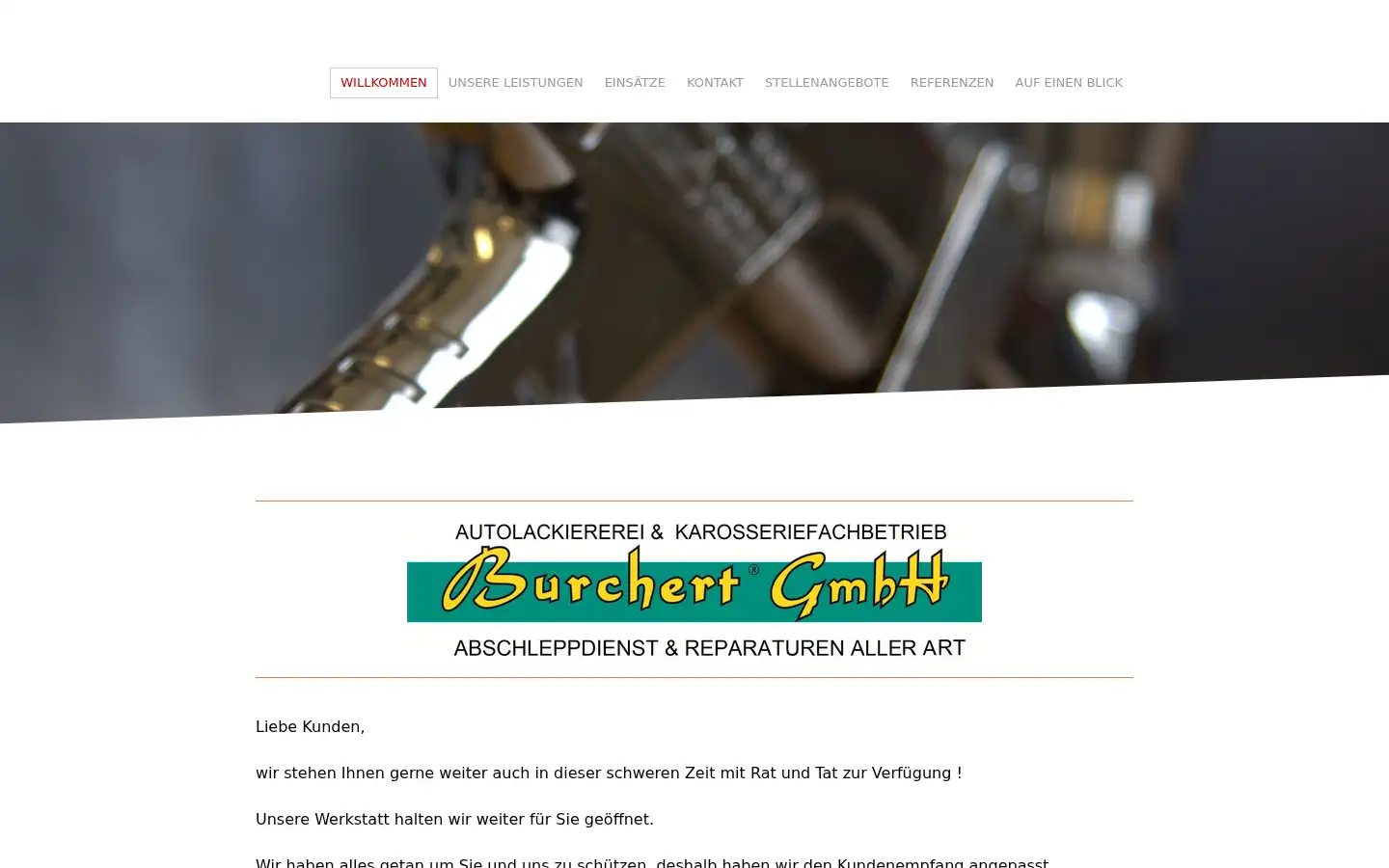 Screenshot of burchert-gmbh.de
