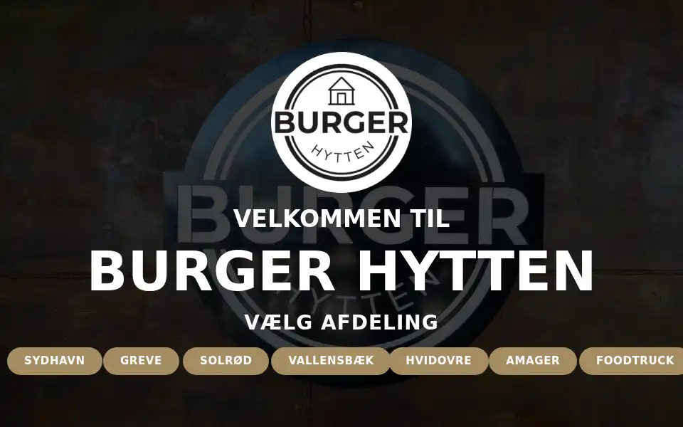 Screenshot of burgerhytten.dk