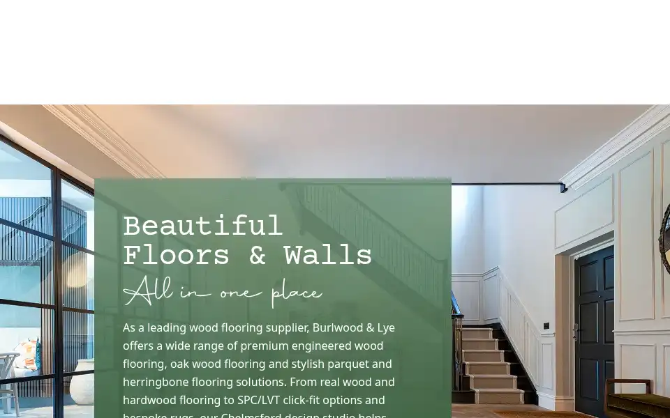 Screenshot of burlwoodandlye.co.uk