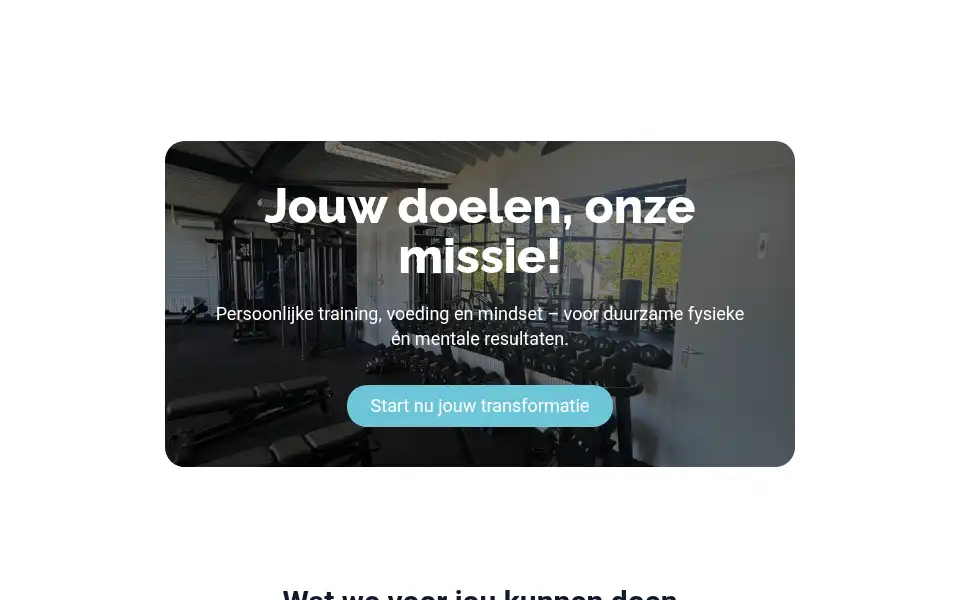 Screenshot of burn-fit.nl