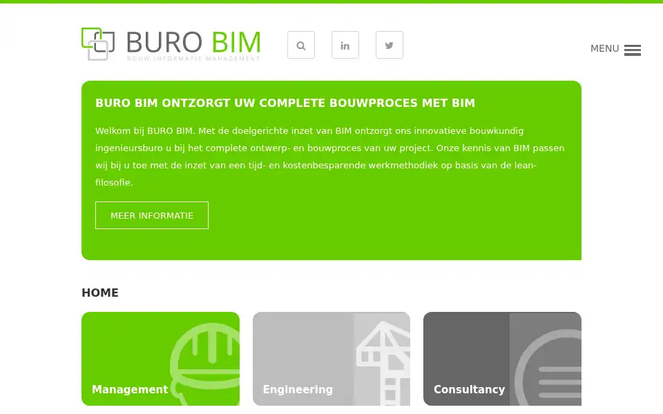 Screenshot of burobim.nl