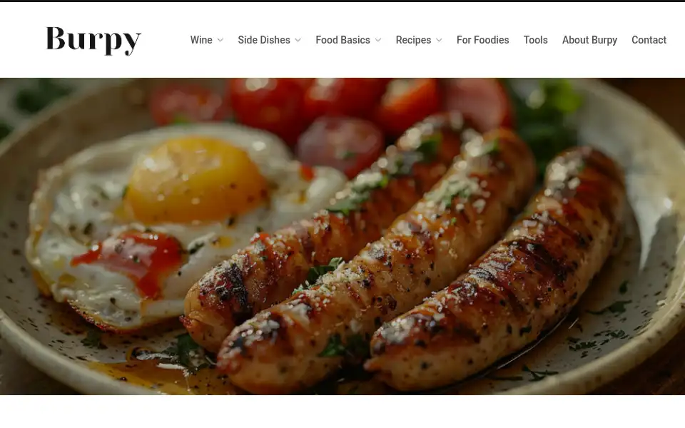 Screenshot of burpy.com