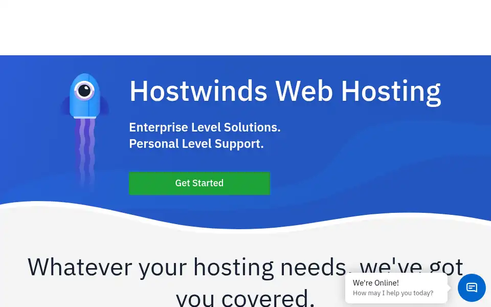 Screenshot of burstnet.net