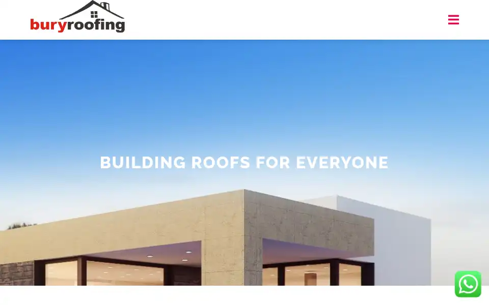 Screenshot of bury-roofing.co.uk